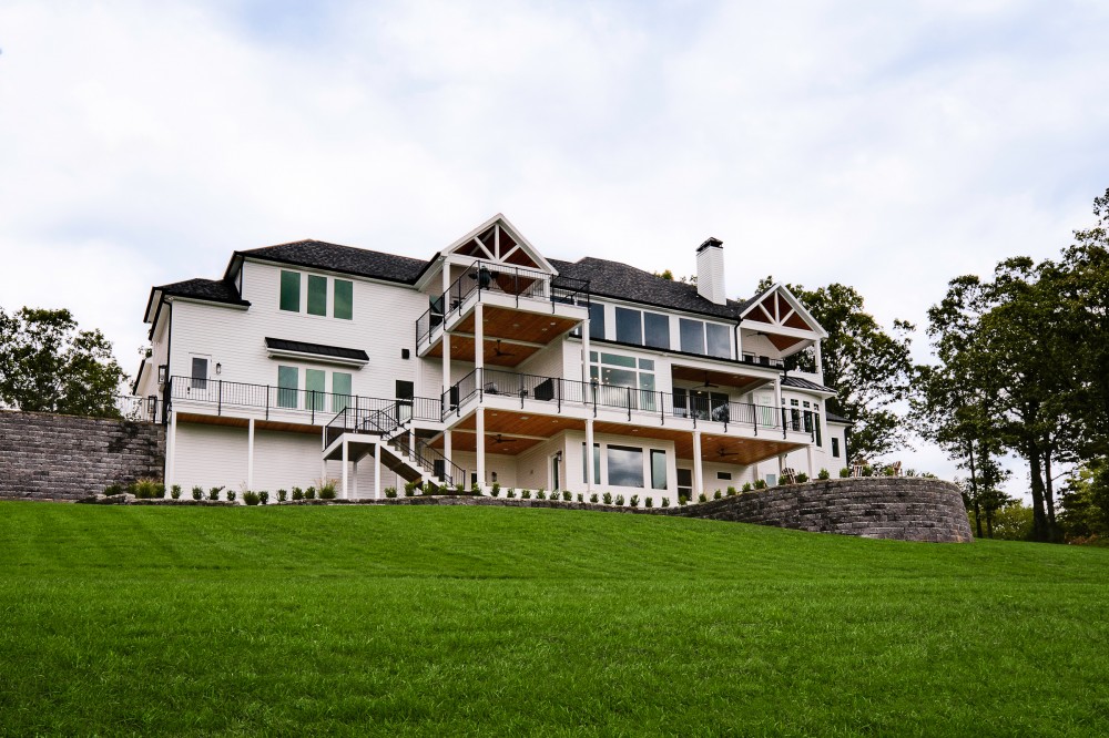 Photo By Celtic Custom Homes. Old Campbell Lake House 