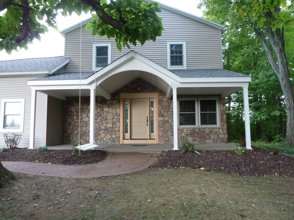 Photo By Petersen Cor Associates, LLC. Camillus NY Porch