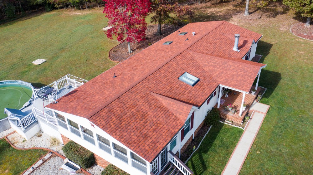 Photo By Cenvar Roofing. Red