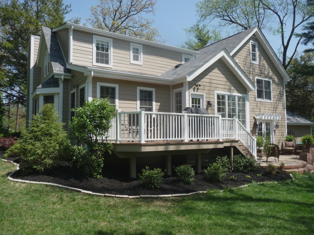 Photo By STL Siding Pros. Webster Groves, James Hardie Siding, Deck Build And Pergola