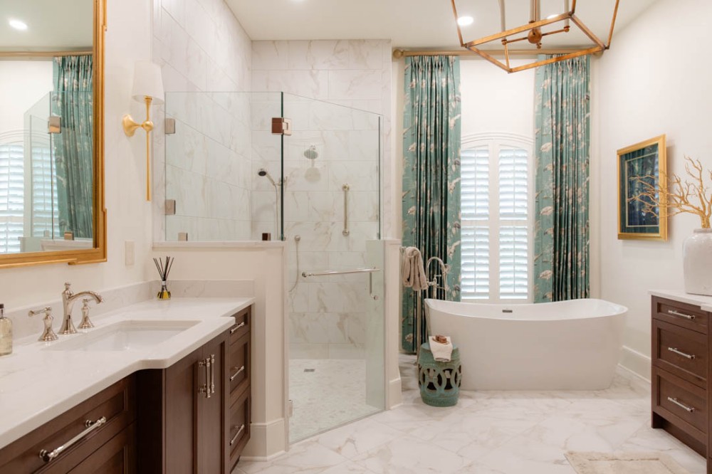 Photo By McManus Kitchen And Bath. Millers Bridge Master Bath