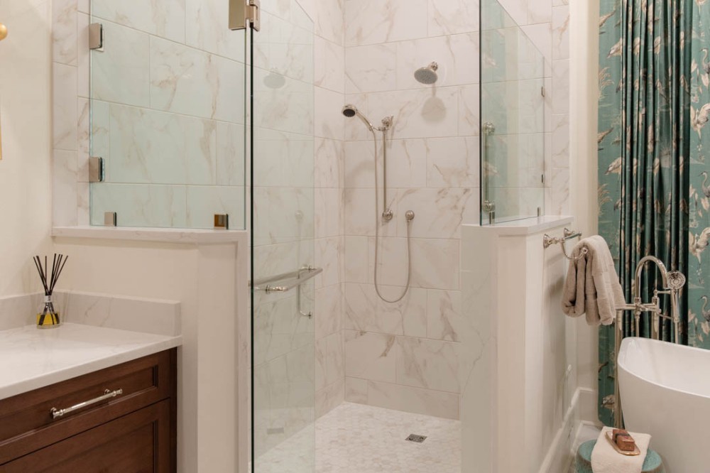 Photo By McManus Kitchen And Bath. Millers Bridge Master Bath