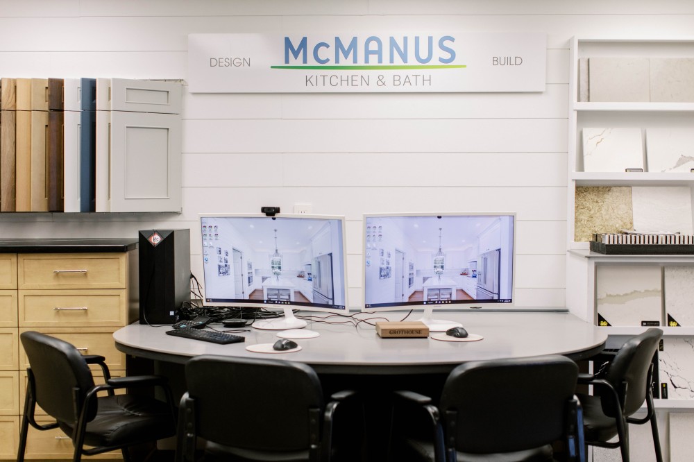Photo By McManus Kitchen And Bath. Our Showroom