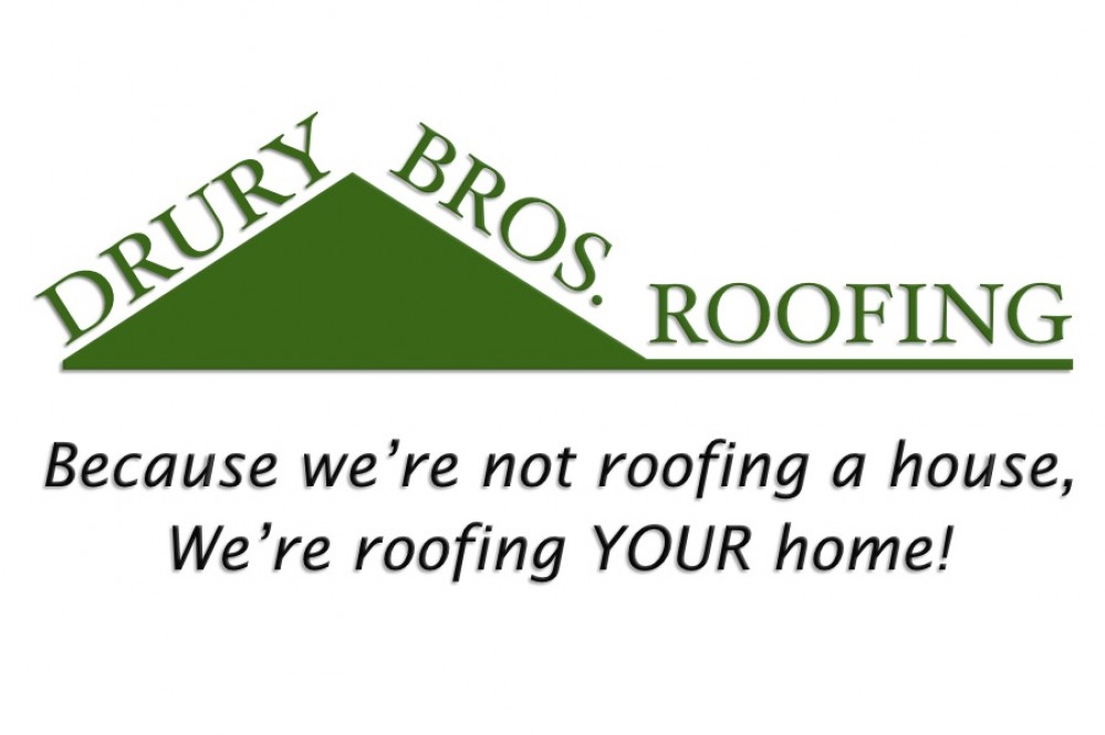 Photo By Drury Bros. Roofing. Logo