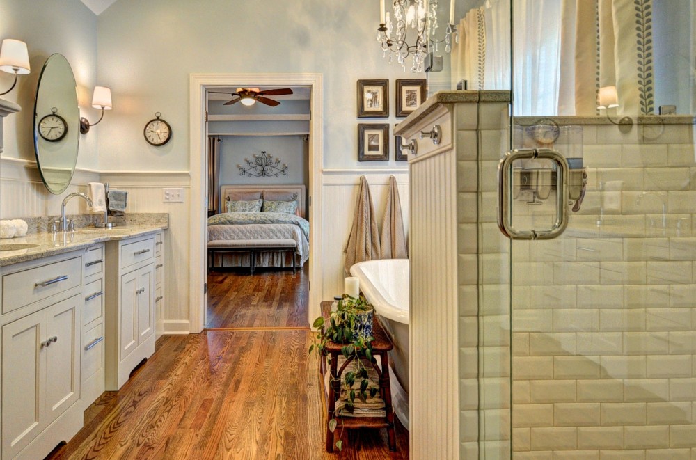 Photo By Stephens Remodeling. Cozy Cottage Bathroom