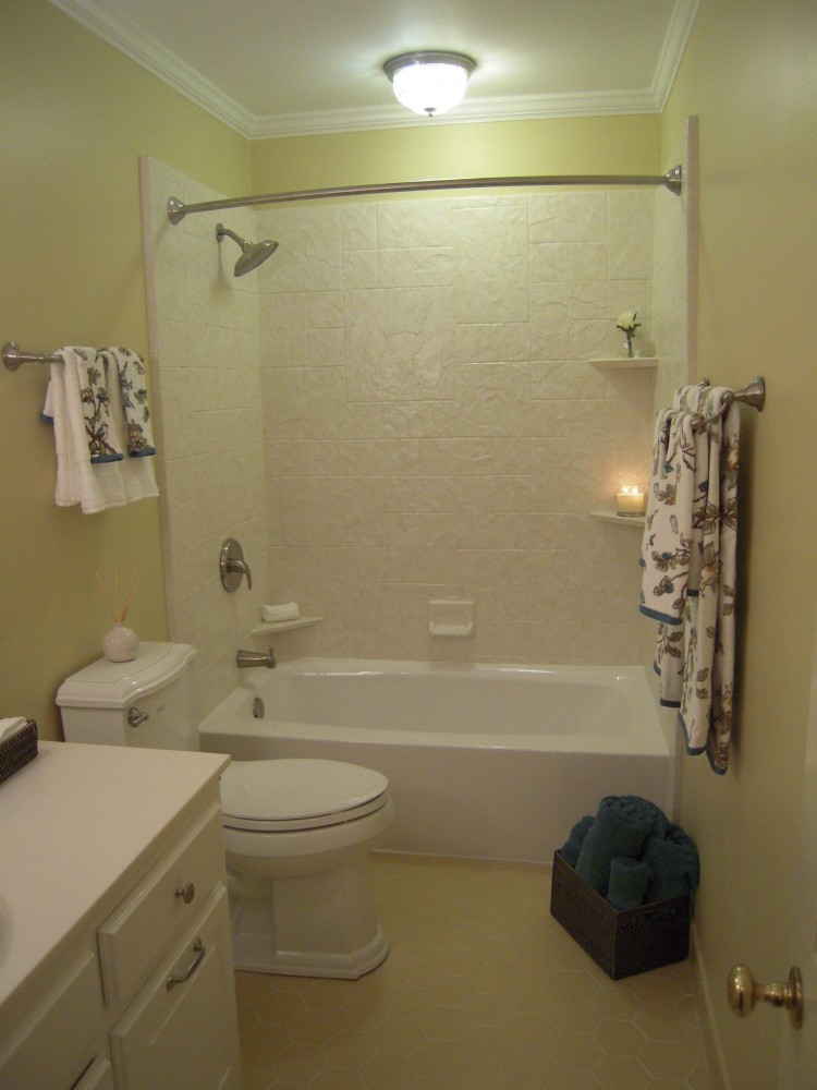 Photo By American Home Design. Bath & Shower Remodeling