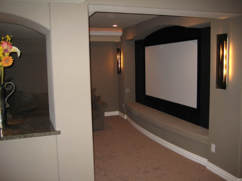 Photo By Aspen Basement Company. Aspen Basement Company - Home Theaters Photos