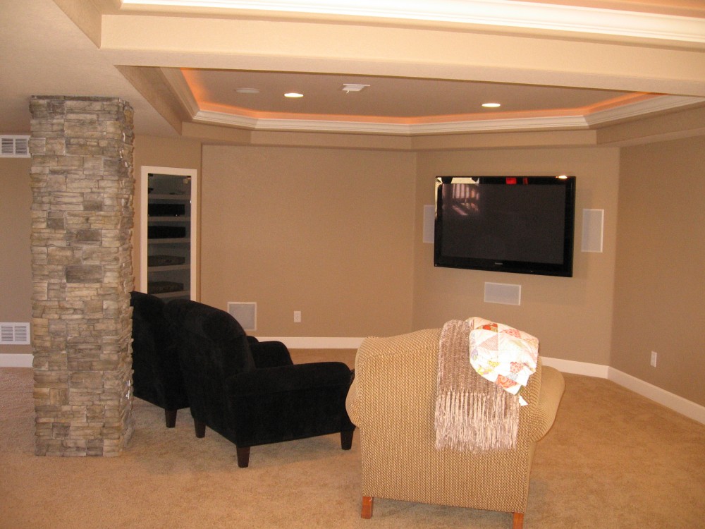 Photo By Aspen Basement Company. Aspen Basement Company - Home Theaters Photos