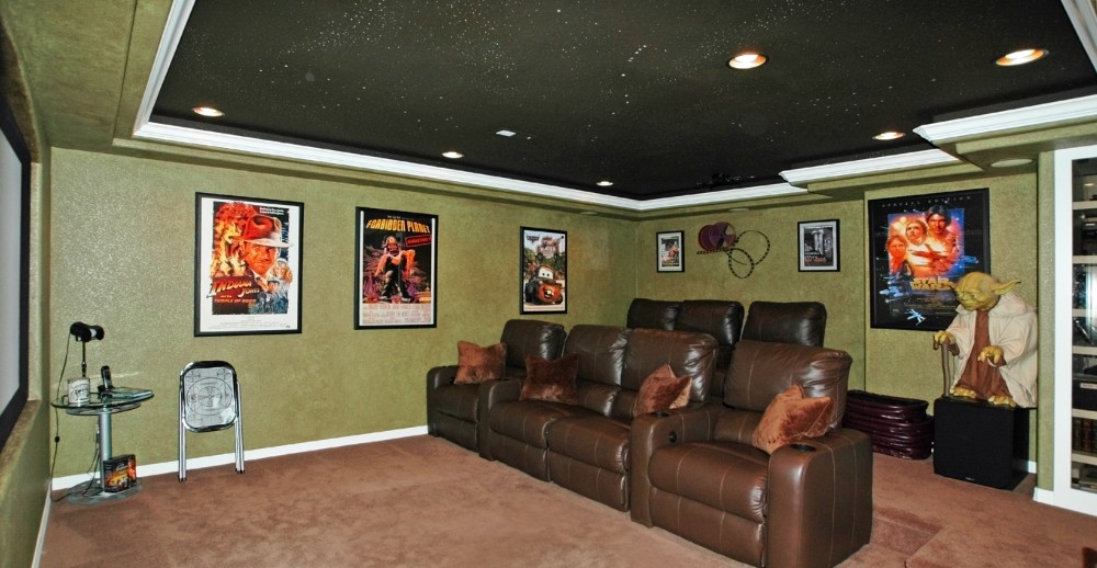 Photo By Aspen Basement Company. Aspen Basement Company - Home Theaters Photos