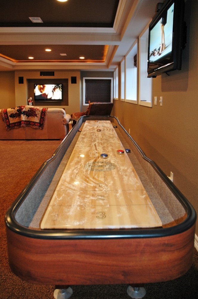 Photo By Aspen Basement Company. Aspen Basement Company - Game Room Photos