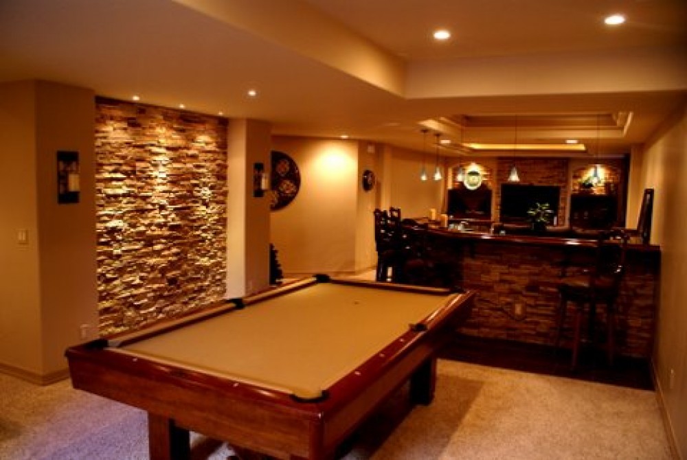 Photo By Aspen Basement Company. Aspen Basement Company - Game Room Photos