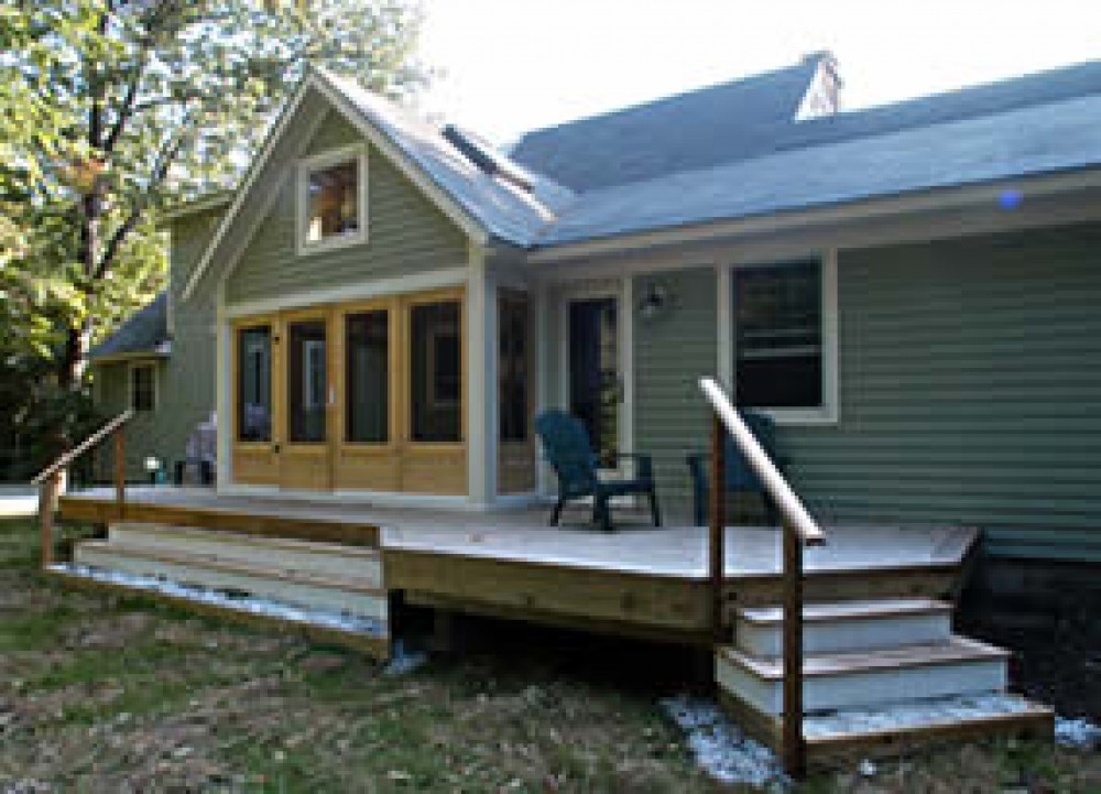 Photo By Yandow Green Builders. Vermont Builder