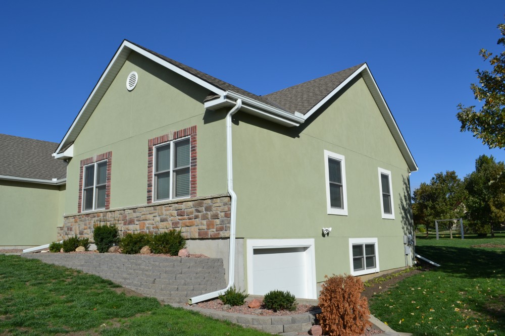 Photo By Johnson County Siding & Window Co.. Acrylic Stucco Siding Installation In Kansas City By Johnson County Siding & Window Co., Inc.