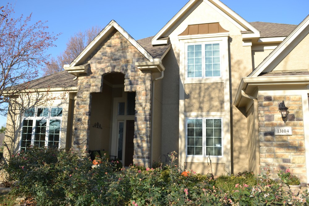 Photo By Johnson County Siding & Window Co.. Centurion Stone Siding Installation In Kansas City By Johnson County Siding & Window Co., Inc.