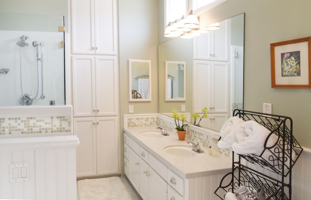 Photo By Baum Construction & Development. Bathroom Remodel