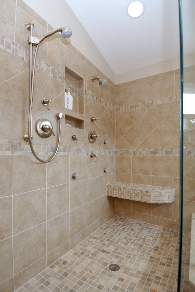 Photo By Kirkpatrick's Construction. Elegant Bathroom