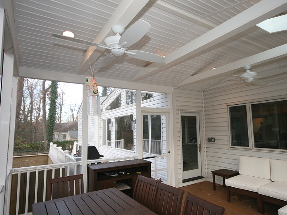 Photo By Tabor Design Build. Friedman - Screened Porch And Deck