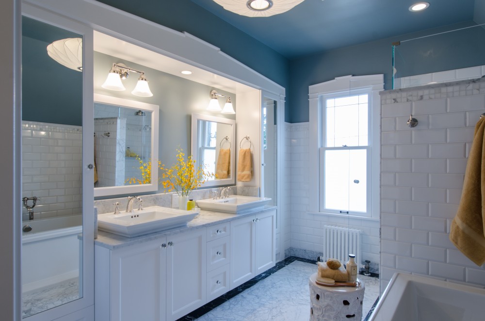 Photo By Potter Construction. Eby Bathroom 