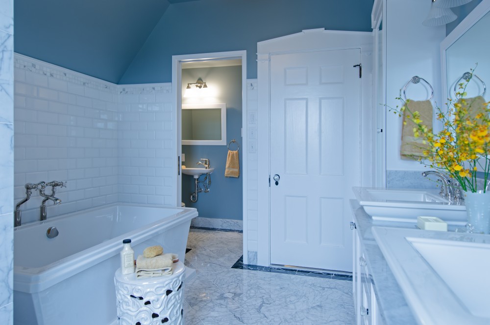 Photo By Potter Construction. Eby Bathroom 