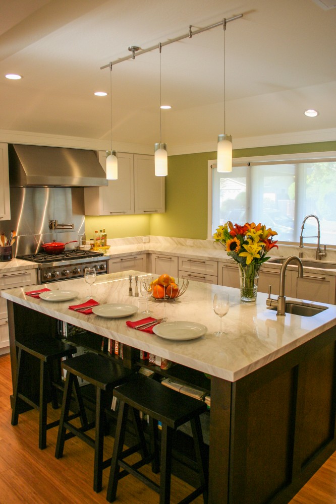 Photo By Chris Donatelli Builders. Family Friendly Kitchen