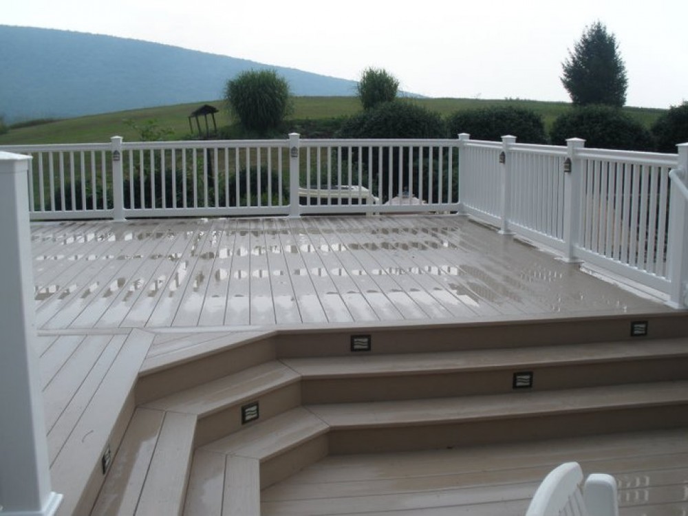 Photo By Keystone Vinyl Construction. Keystone Vinyl Construction Pennslyvania Decks Porches