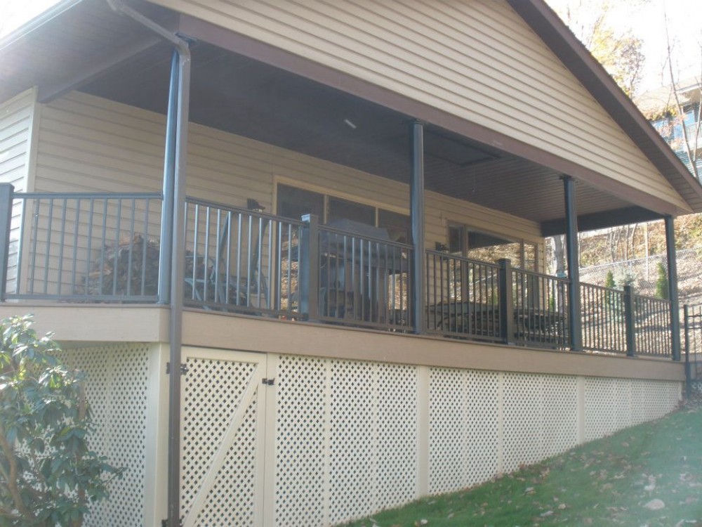 Photo By Keystone Vinyl Construction. Keystone Vinyl Construction Pennslyvania Decks Porches