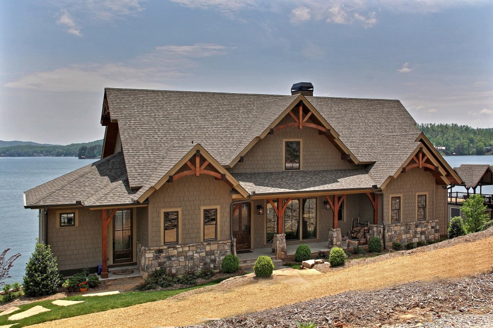 Photo By Insidesign. New Construction Lake-Home, Clayton, GA