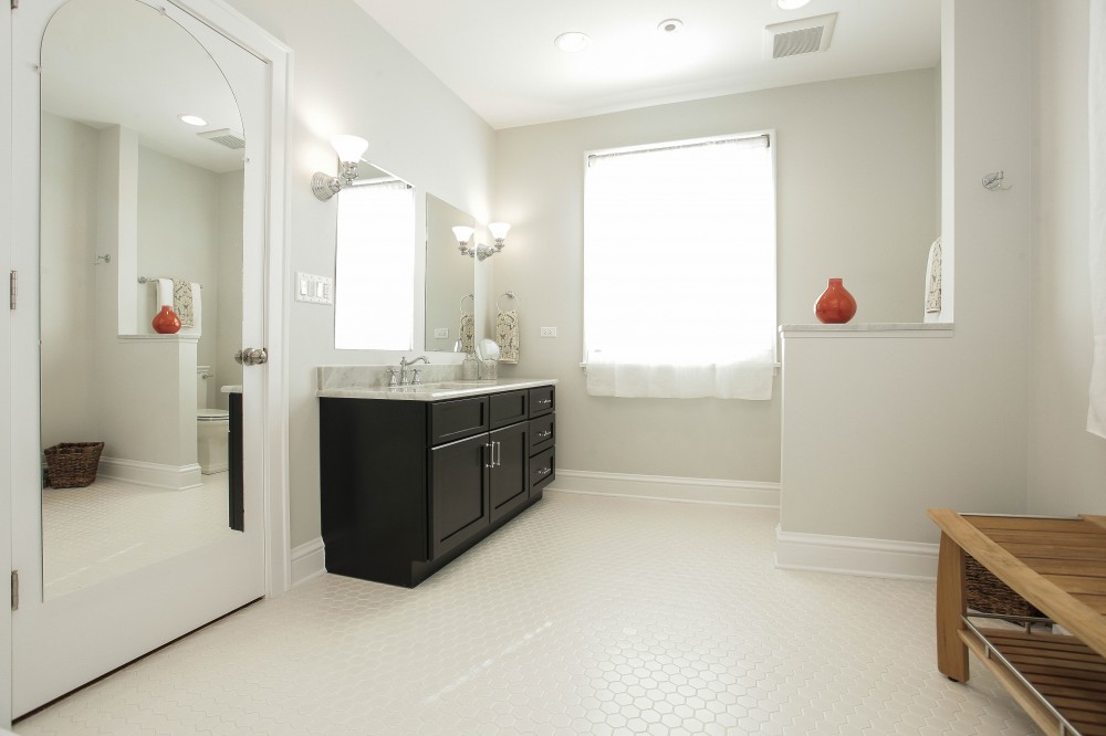 Photo By Katlia Construction. Master Bath Remodel