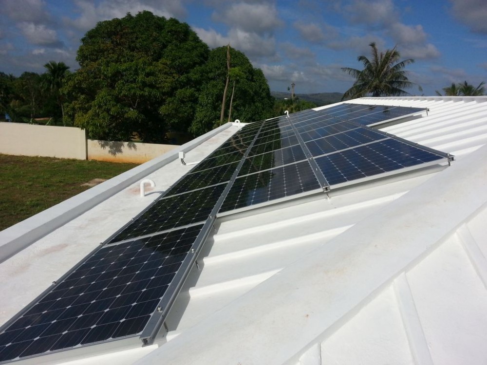 Photo By Pacific Solar And Photovoltaics. Residential PV System - Mangilao, Gu