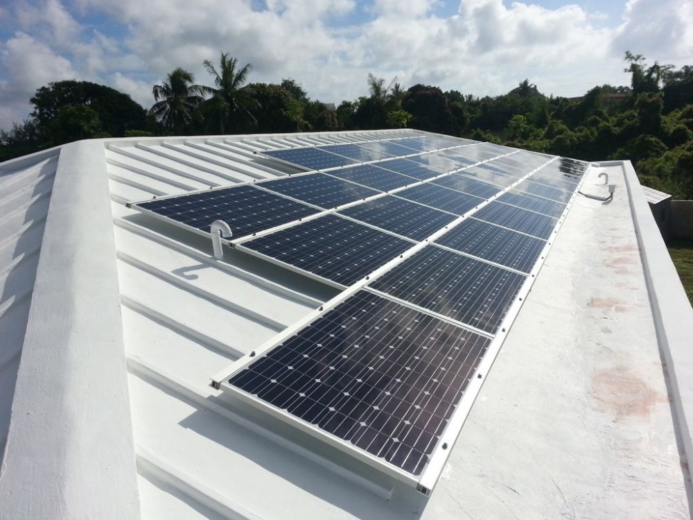 Photo By Pacific Solar And Photovoltaics. Residential PV System - Mangilao, Gu