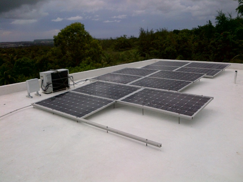 Photo By Pacific Solar And Photovoltaics. Residential PV System - Santa Rita, Gu