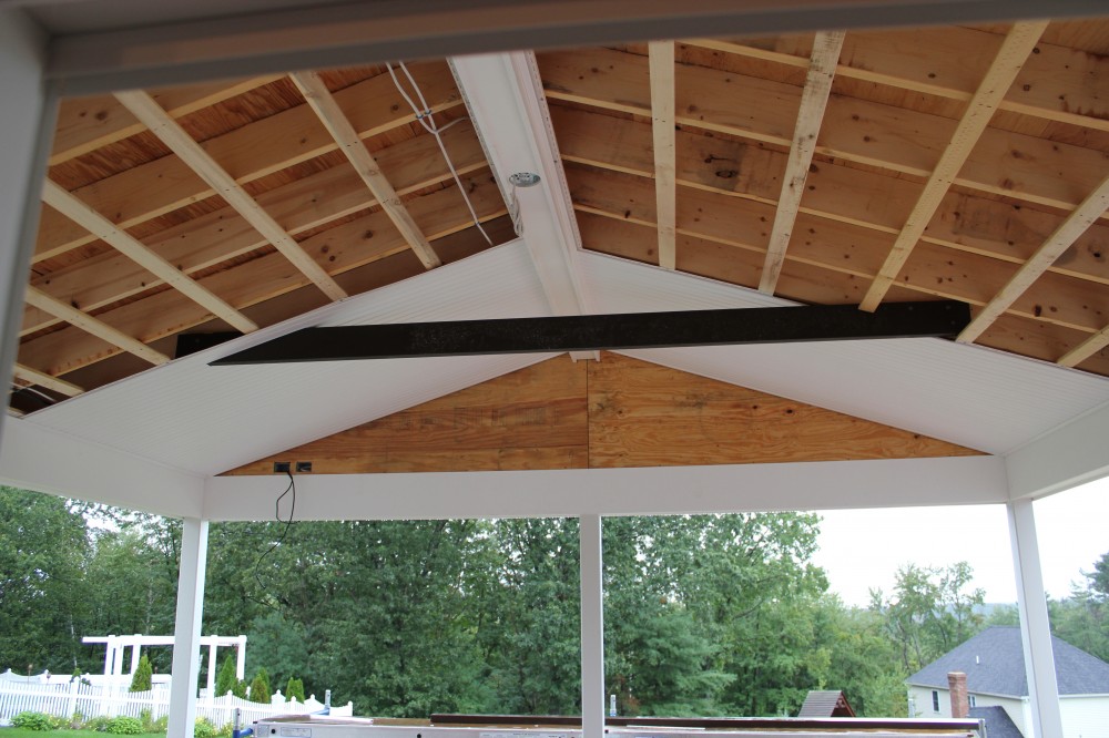 Photo By Professional Building Services. Custom Designed And Built Deck And 3 Season Room