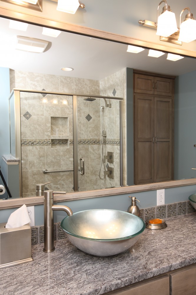 Photo By Excel Interior Concepts & Construction. Bathroom Remodeling