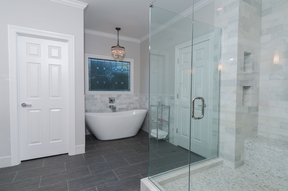 Photo By The Dave Moore Companies. Germantown Bath Remodel