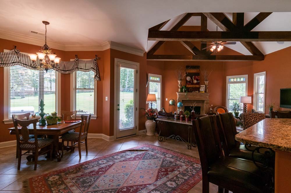 Photo By The Dave Moore Companies. Fayette County Custom Home