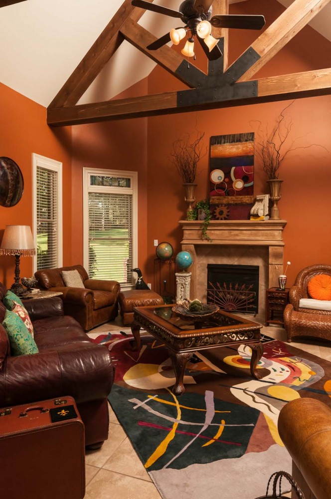 Photo By The Dave Moore Companies. Fayette County Custom Home