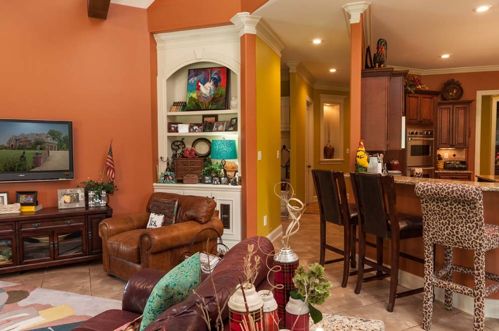 Photo By The Dave Moore Companies. Fayette County Custom Home