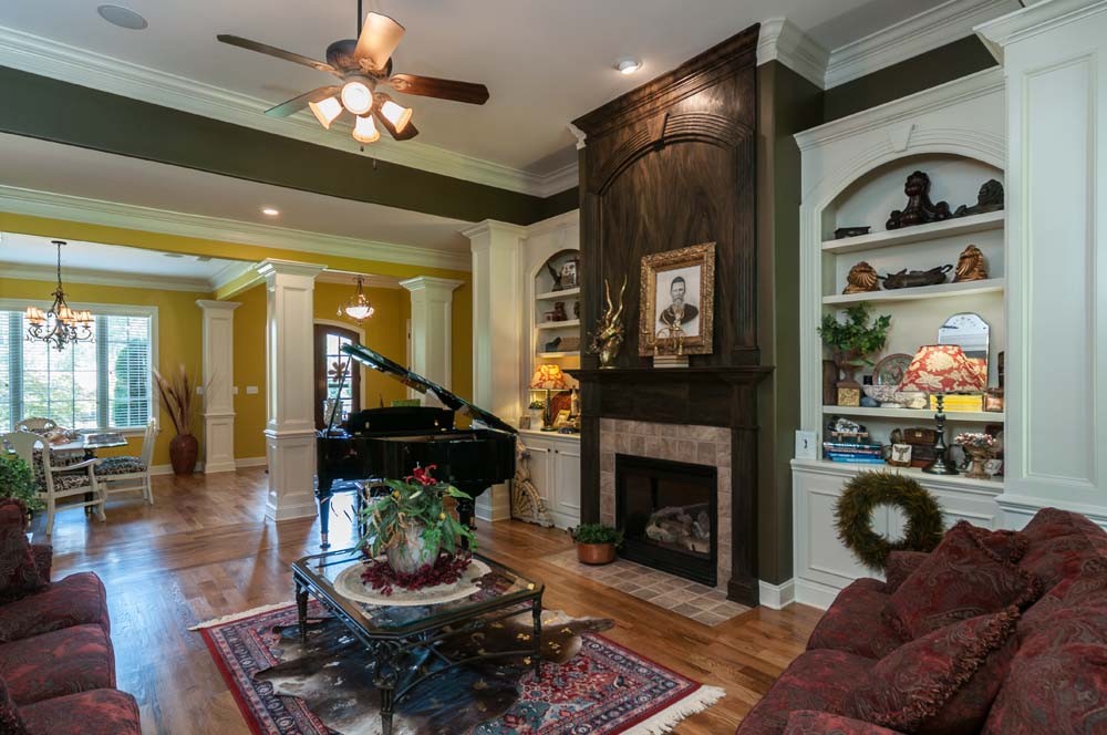 Photo By The Dave Moore Companies. Fayette County Custom Home