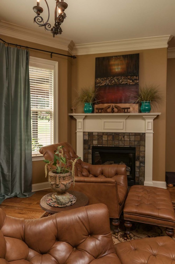 Photo By The Dave Moore Companies. Fayette County Custom Home