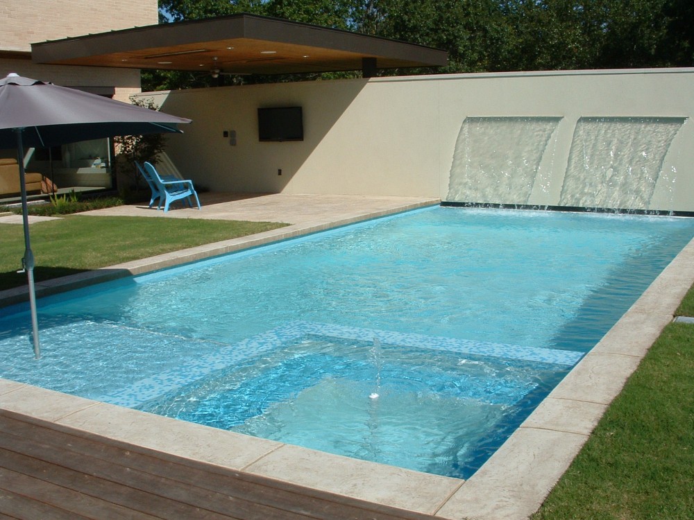 Photo By Watercrest Pools. Inviting Formal Pool In Dallas TX 