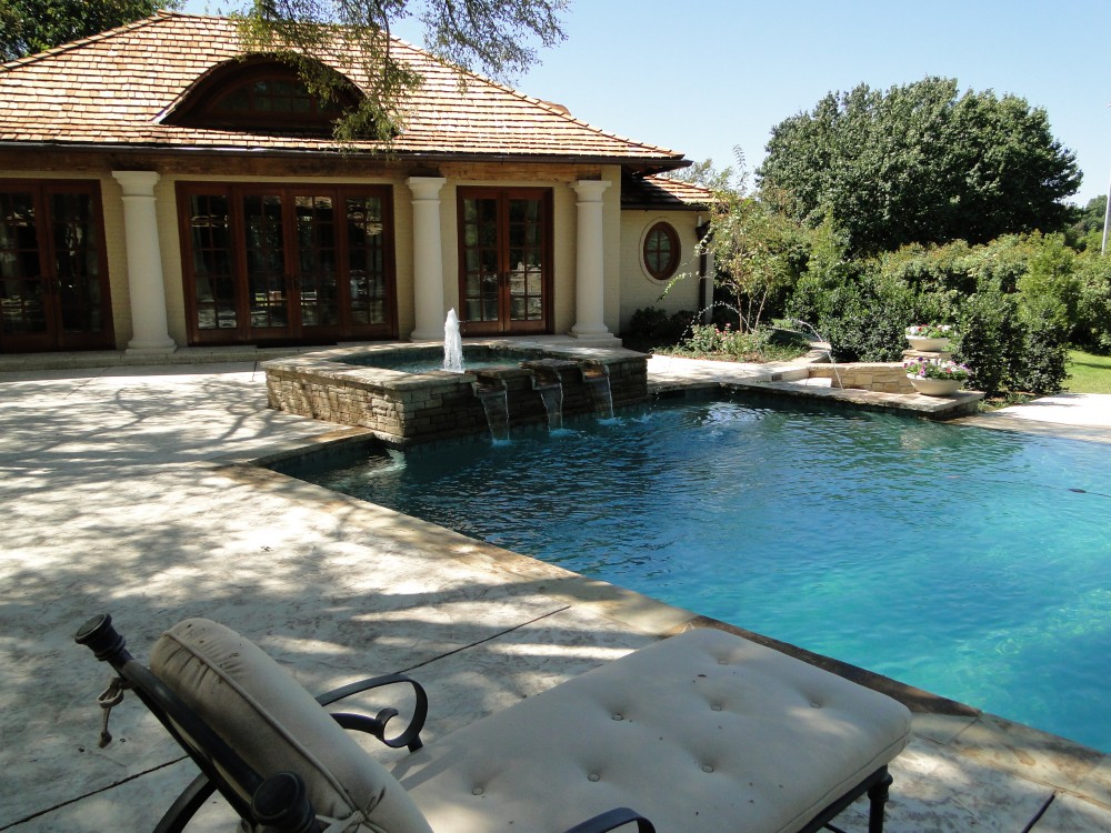 Photo By Watercrest Pools. Luxury In Westover Hills Fort Worth TX