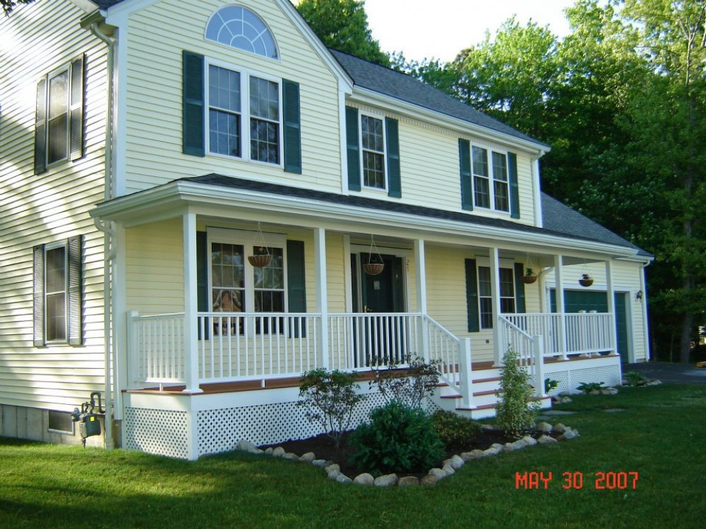 Photo By Care Free Homes Inc.. Farmer's Porch Addition