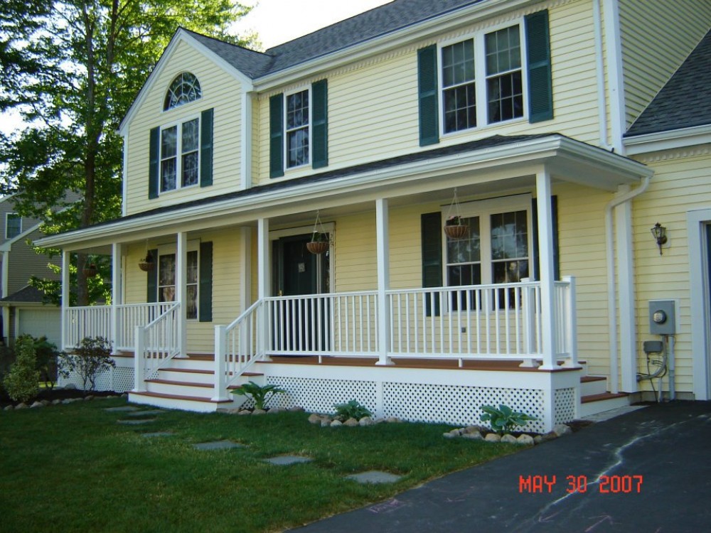 Photo By Care Free Homes Inc.. Farmer's Porch Addition