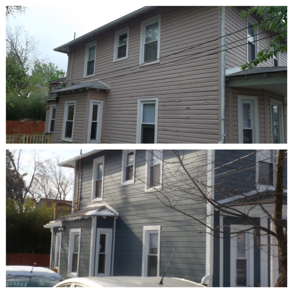 Photo By Exterior Medics, Inc.. Before And After Images - Alexandria Home