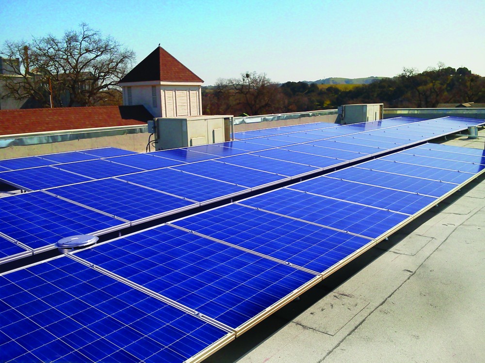 Photo By Solarponics, Inc.. Commercial Solar Electric