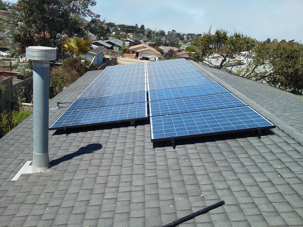 Photo By Solarponics, Inc.. Residential Solar Electric