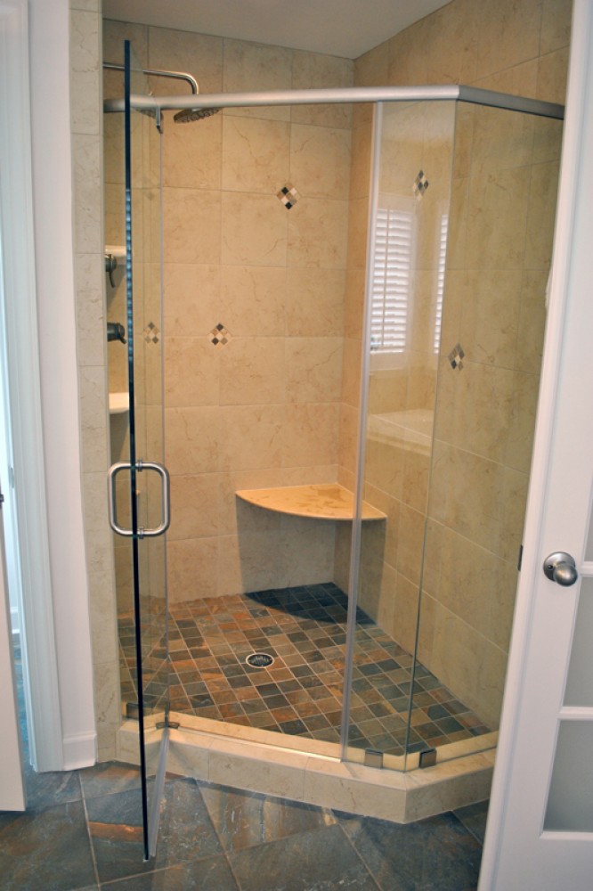Photo By Lensis Builders Inc. Tranquil Master Bath Remodel
