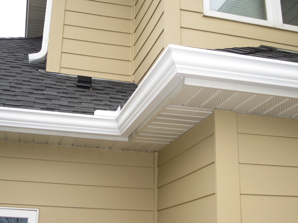 Photo By Gutter Helmet Of Minnesota. GenGo Seamless Gutter Installations