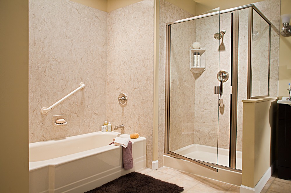 Photo By Improveit! Home Remodeling. Bath & Shower Systems