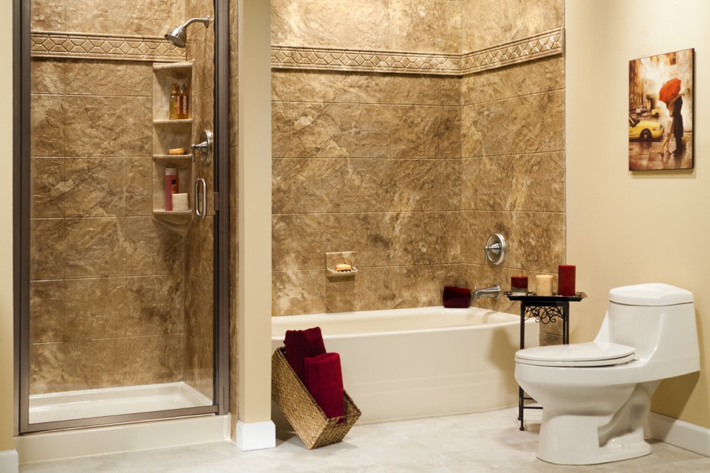Photo By Improveit! Home Remodeling. Bath & Shower Systems